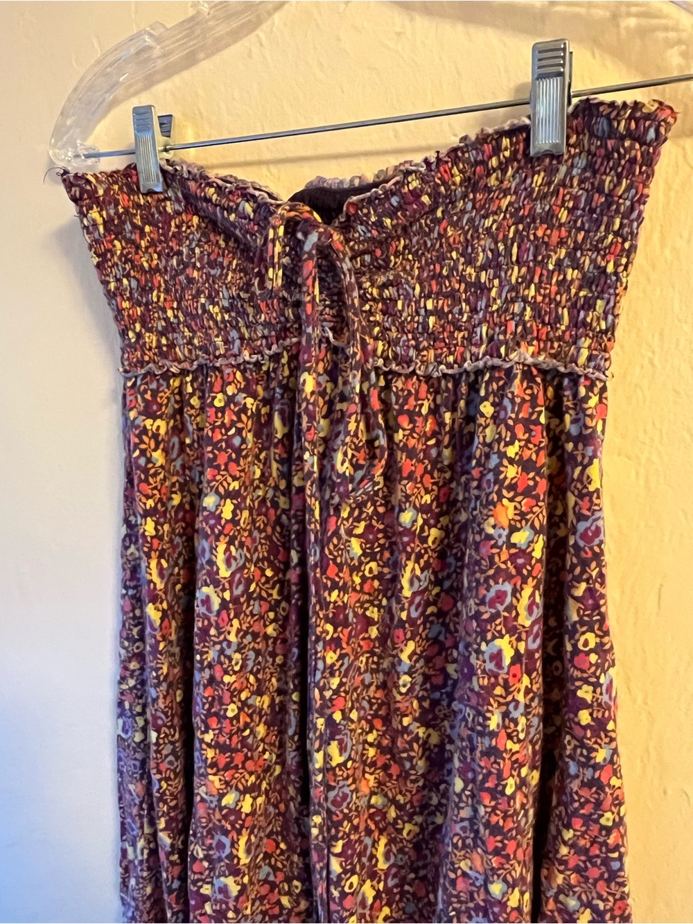 Free People Strapless Mini Dress
